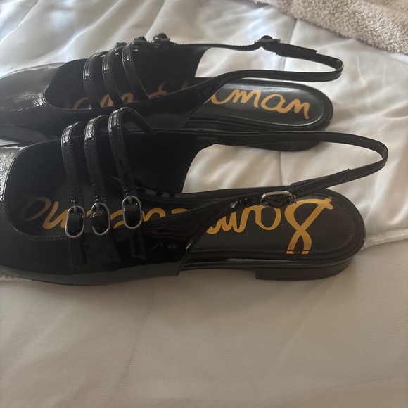 Sam Edelman black stray flats New without box size 9 - Picture 5 of 8